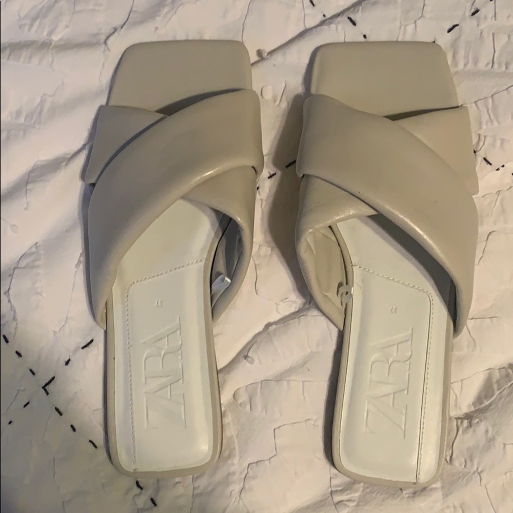 Cream ZARA Flats